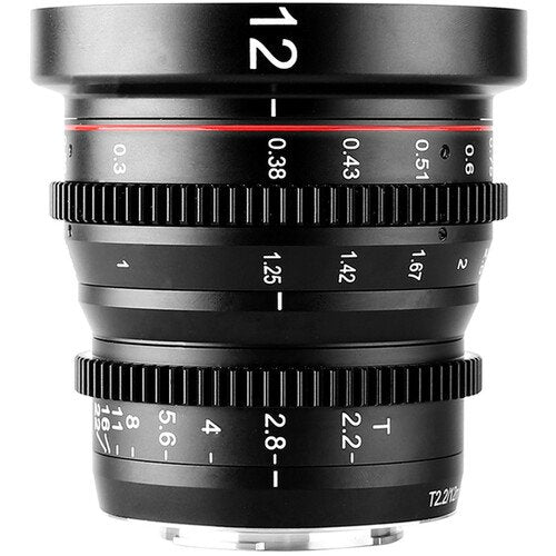 Meike 12mm T2.2 Manual Focus Wide Angle Cinema Lens (MFT Mount) image 0