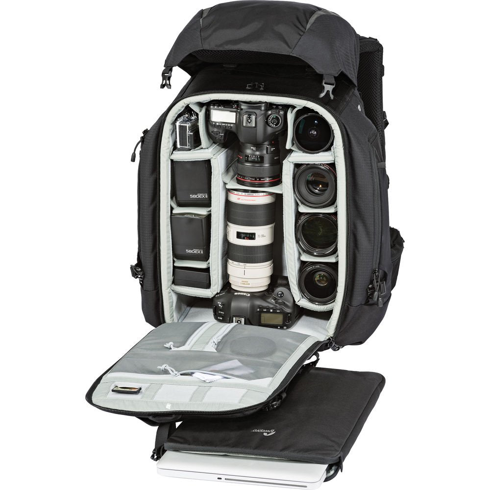 Lowepro Pro Trekker 450 AW Camera and Laptop Backpack (Black) image 3