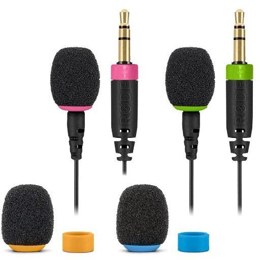 Rode COLORS 2 Set For Wireless GO & Lavaliers image 0