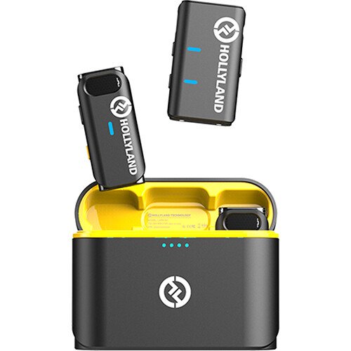 Hollyland LARK M1 DUO 2-Person Wireless Microphone System (2.4 GHz) image 0