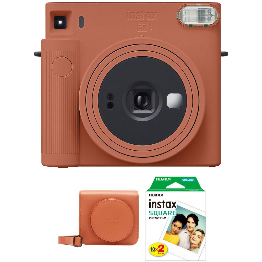 Fujifilm Instax Square SQ 1 Instant Camera Starter Kit - Orange image