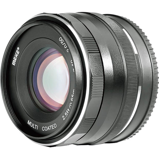 Meike MK-50mm f/2 Lens for Sony E image 1