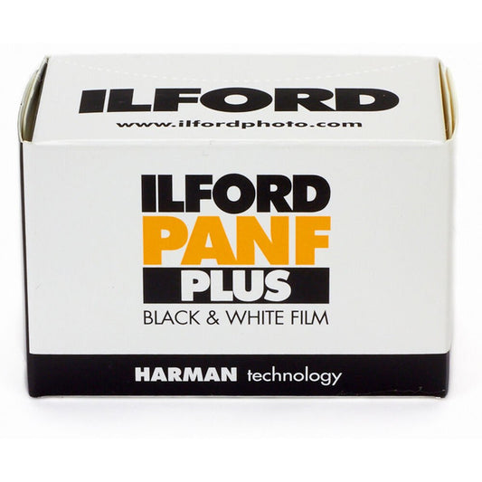 Ilford Pan F Plus Black and White Negative Film (35mm Roll Film, 36 Exposures) image 0