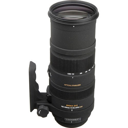 Sigma 150-500mm f/5-6.3 APO DG OS HSM Lens for Nikon F Mount image 0