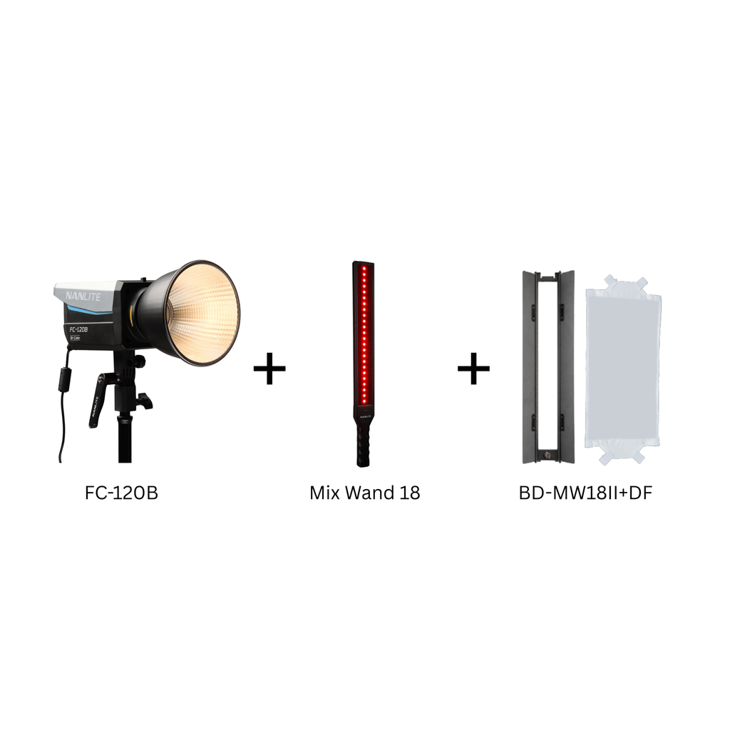 Nanlite FC120B +MIXWAND18II+BD+DF COMBO image 0