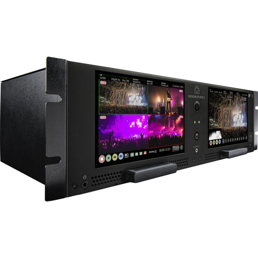 Atomos Shogun Studio II Rackmount 4K Dual Recorder & Monitor (3RU) image 0