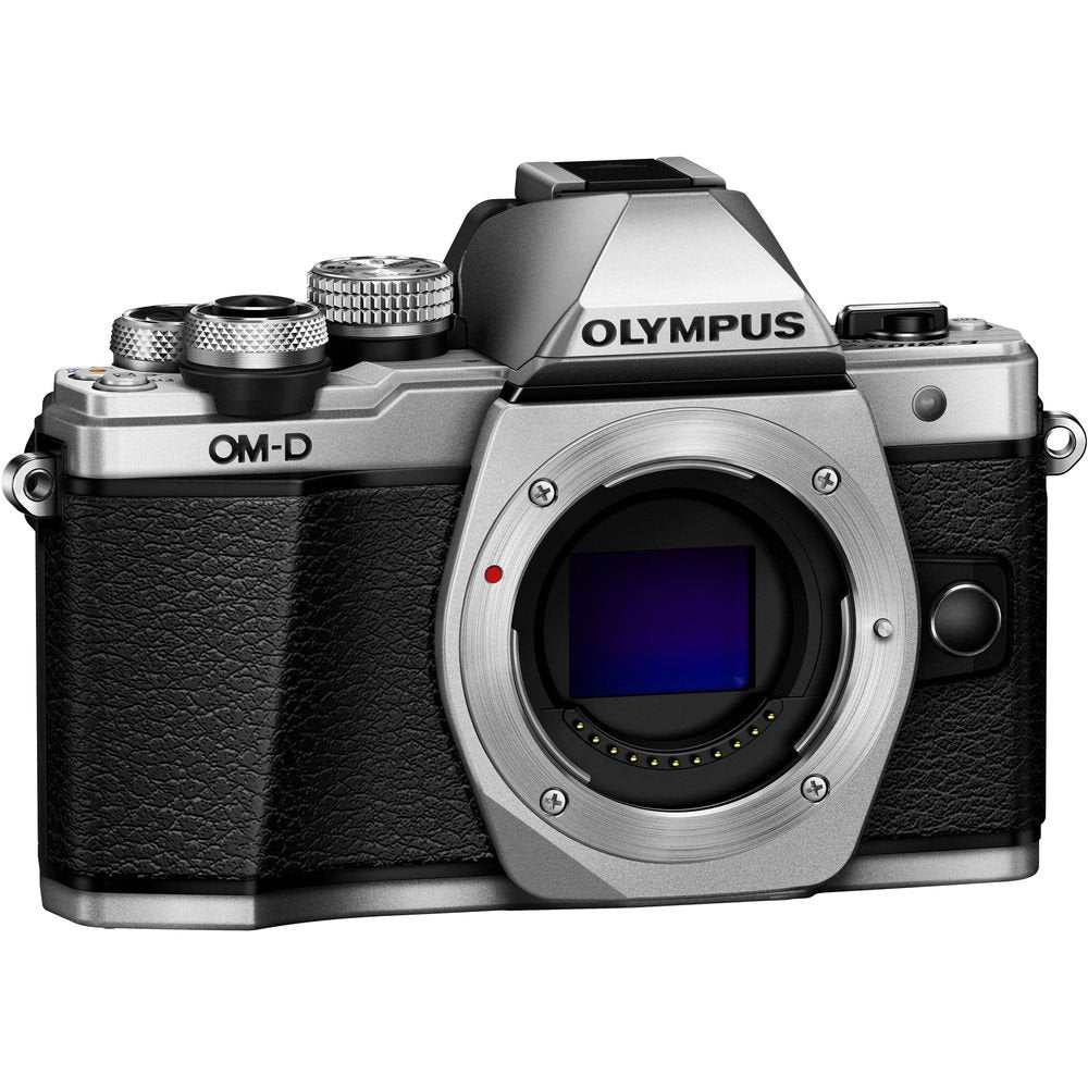 Olympus OM-D E-M10 Mark II Mirrorless Micro Four Thirds Digital Camera with 14-42mm II R Lens (Silver) image 8