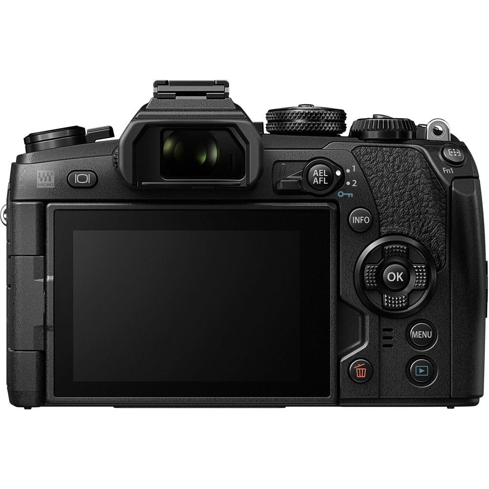 Olympus OM-D E-M1 Mark II Mirrorless Micro Four Thirds Camera with 12-40mm f/2.8 Lens Kit (Black) image 11