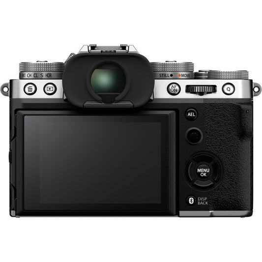 FUJIFILM X-T5 Mirrorless Camera with 18-55mm Lens (Silver) image 1