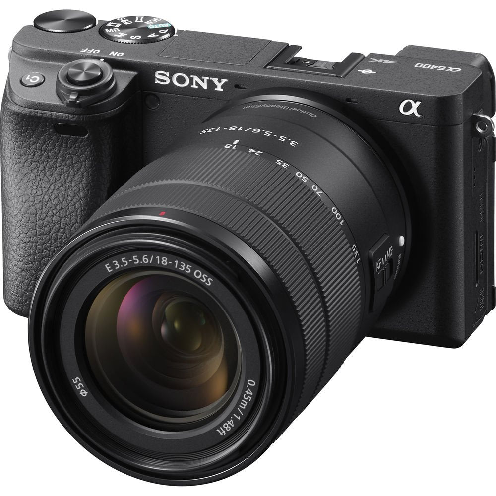 Sony Alpha a6400 Mirrorless Digital Camera with 18-135mm Lens image 4