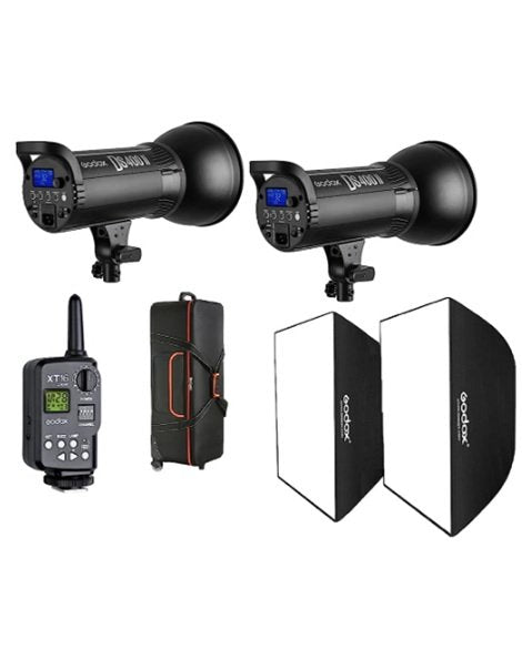 Godox Gemini DS400 II Compact Camera Flash (2-Light Kit) image 0