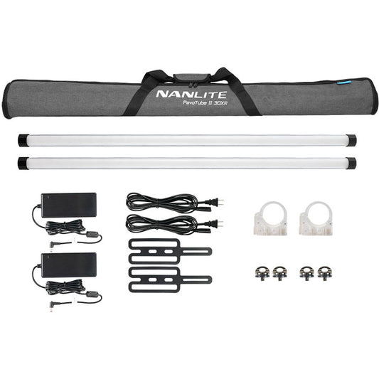 Nanlite PavoTube II 30XR RGB LED Pixel Tube Light (4', 2-Light Kit) image 0