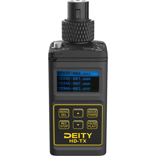 Deity Microphones HD-TX Plug-On Transmitter with Built-In Recorder (2.4 GHz) image 1