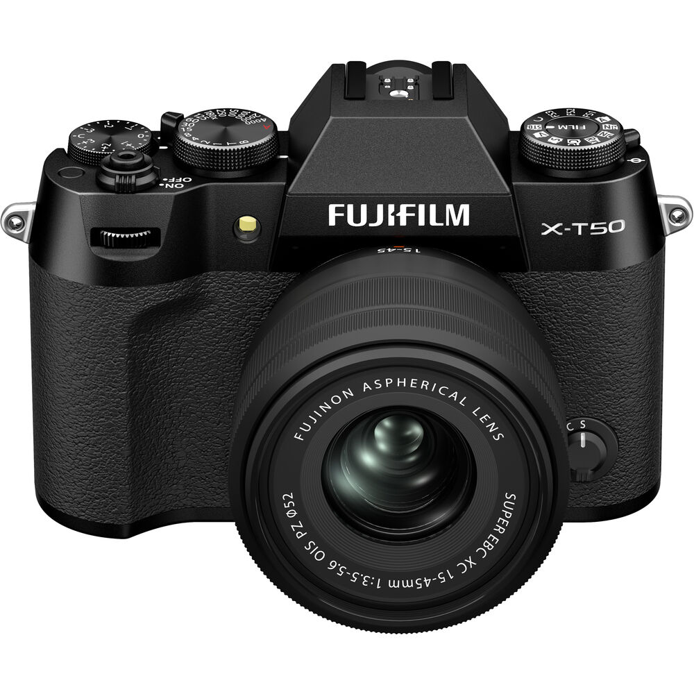 FUJIFILM X-T50 Mirrorless Camera with XC 15-45mm f/3.5-5.6 Lens (Black) image 5
