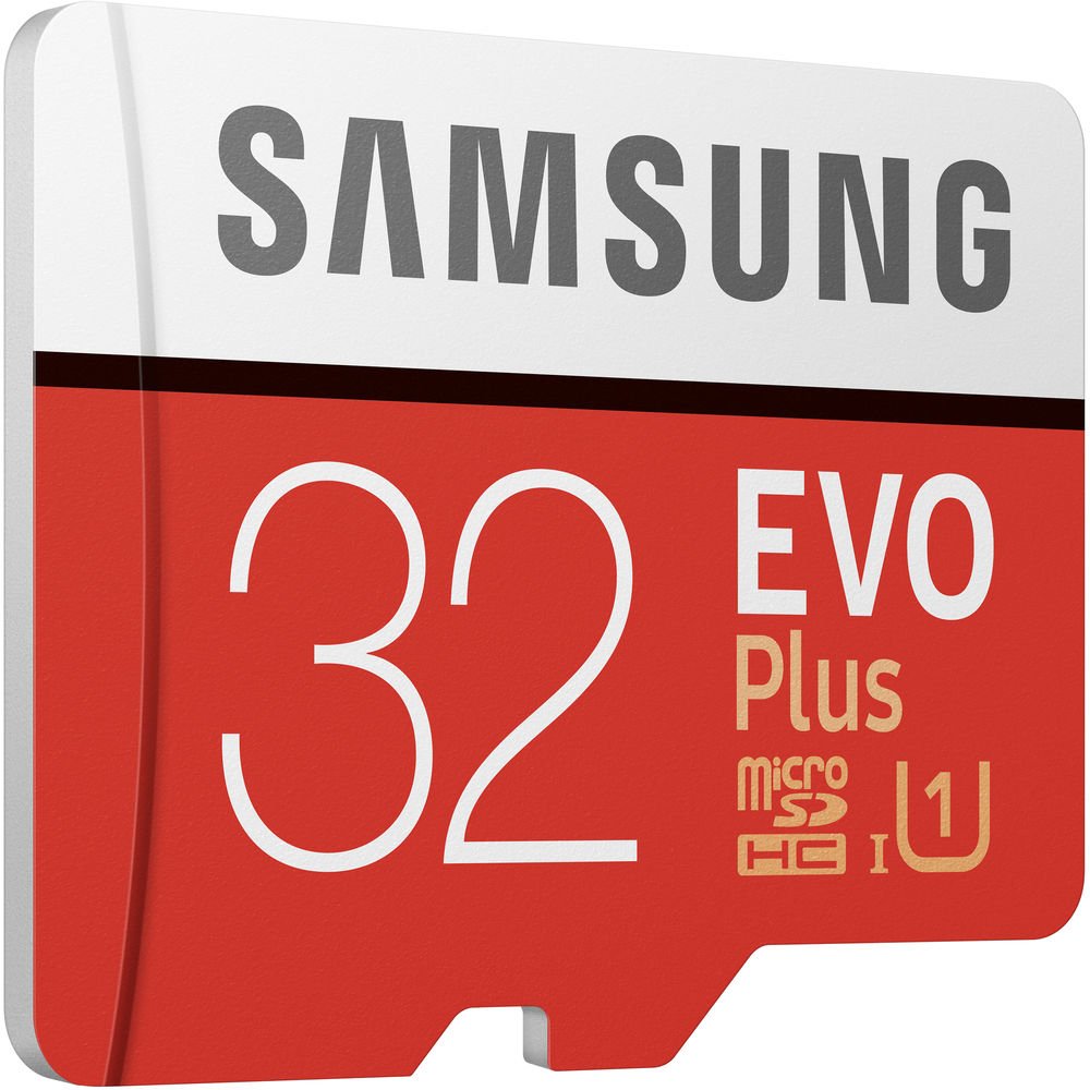 Samsung 32GB EVO Plus UHS-I microSDHC Memory Card with SD Adapter image 2