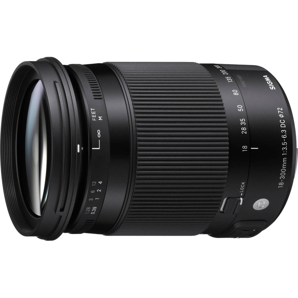 Sigma 18-300mm f/3.5-6.3 DC Macro OS HSM Contemporary Lens for Canon EF image 0