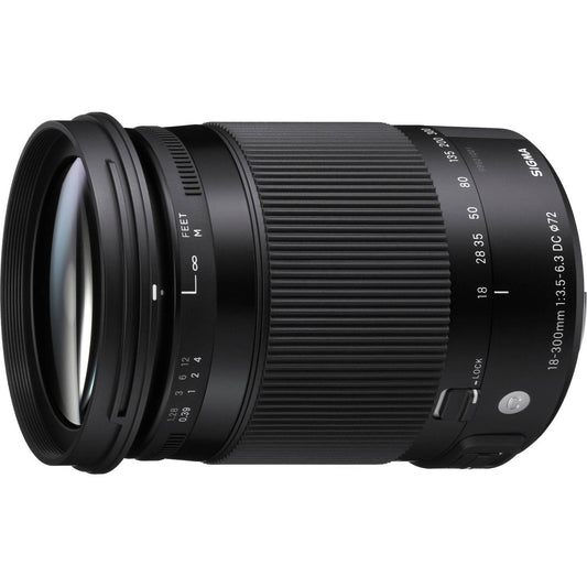 Sigma 18-300mm f/3.5-6.3 DC Macro OS HSM Contemporary Lens for Canon EF image 0