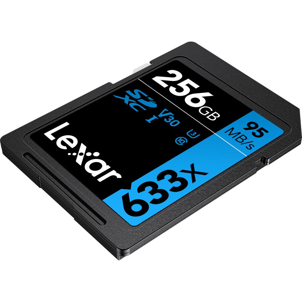 Lexar 256GB Professional 633x UHS-I SDXC Memory Card image 3