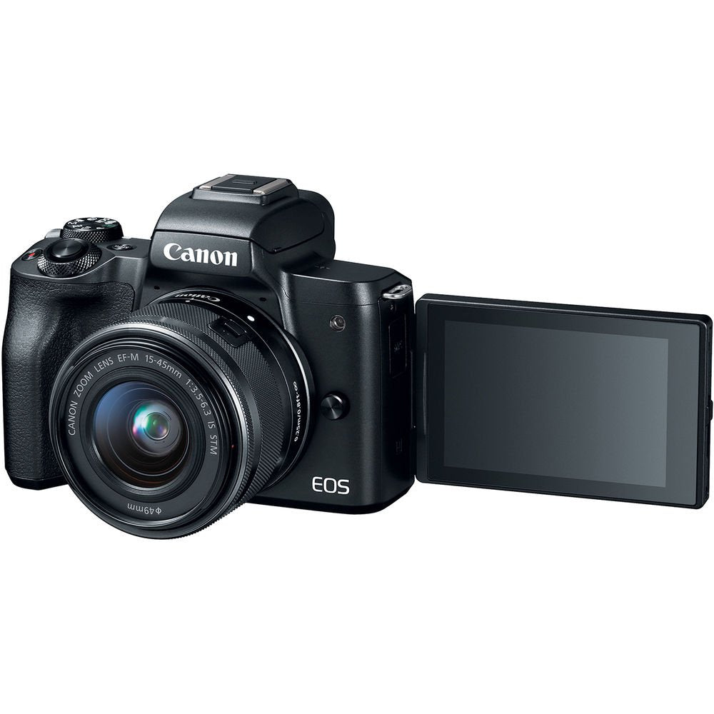 Canon EOS M50 Mirrorless Camera with 15-45mm Lens Kit (Black) image 4
