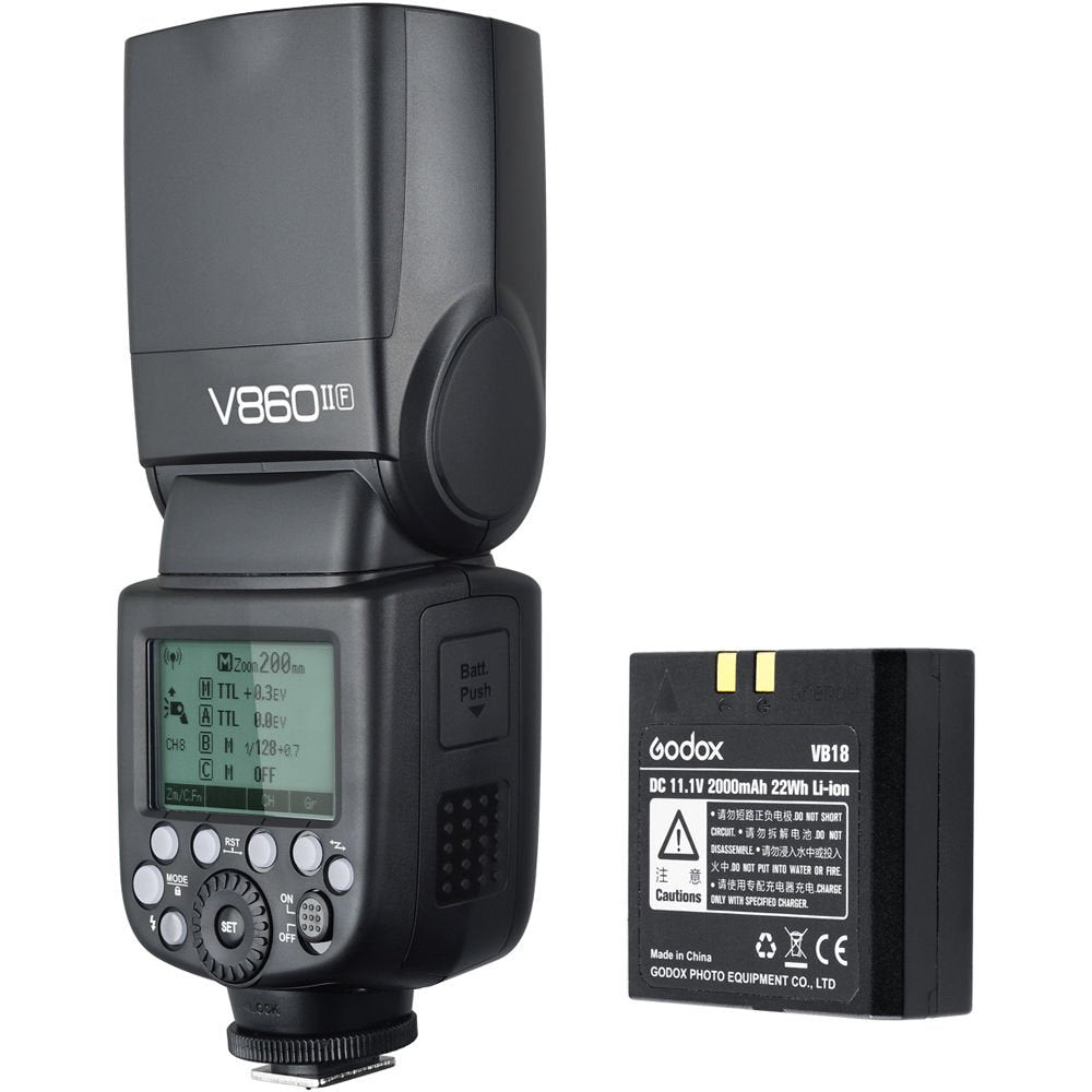 Godox VING V860IIO TTL Li-Ion Flash with X1T-O TTL Trigger Kit for Olympus/Panasonic Cameras image 4