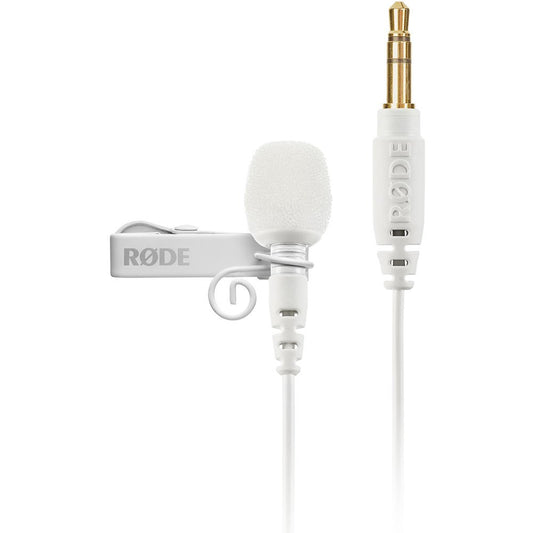 Rode Lavalier GO Professional Lavalier Microphone for Wireless GO Systems (White) image 0