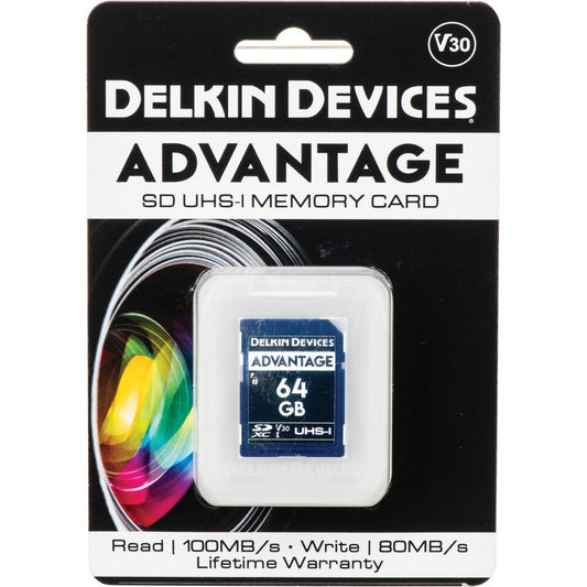 Delkin Devices 64GB Advantage UHS-I SDXC Memory Card image 0