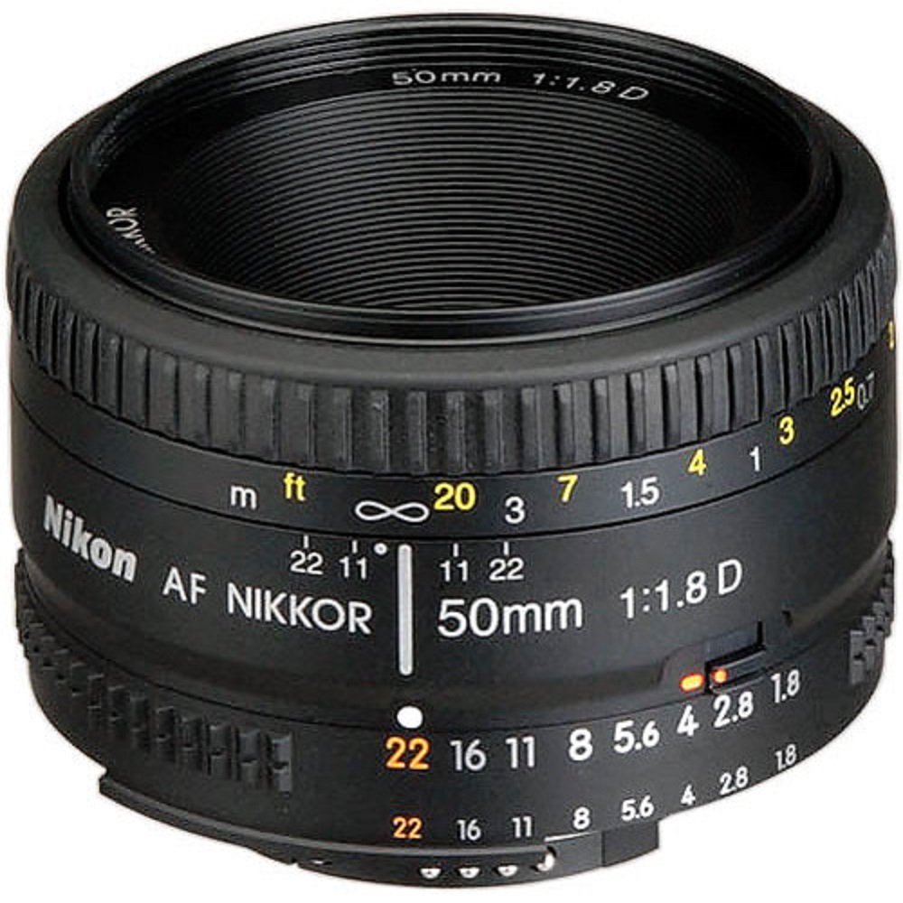 Nikon AF NIKKOR 50mm f/1.8D Lens image 0