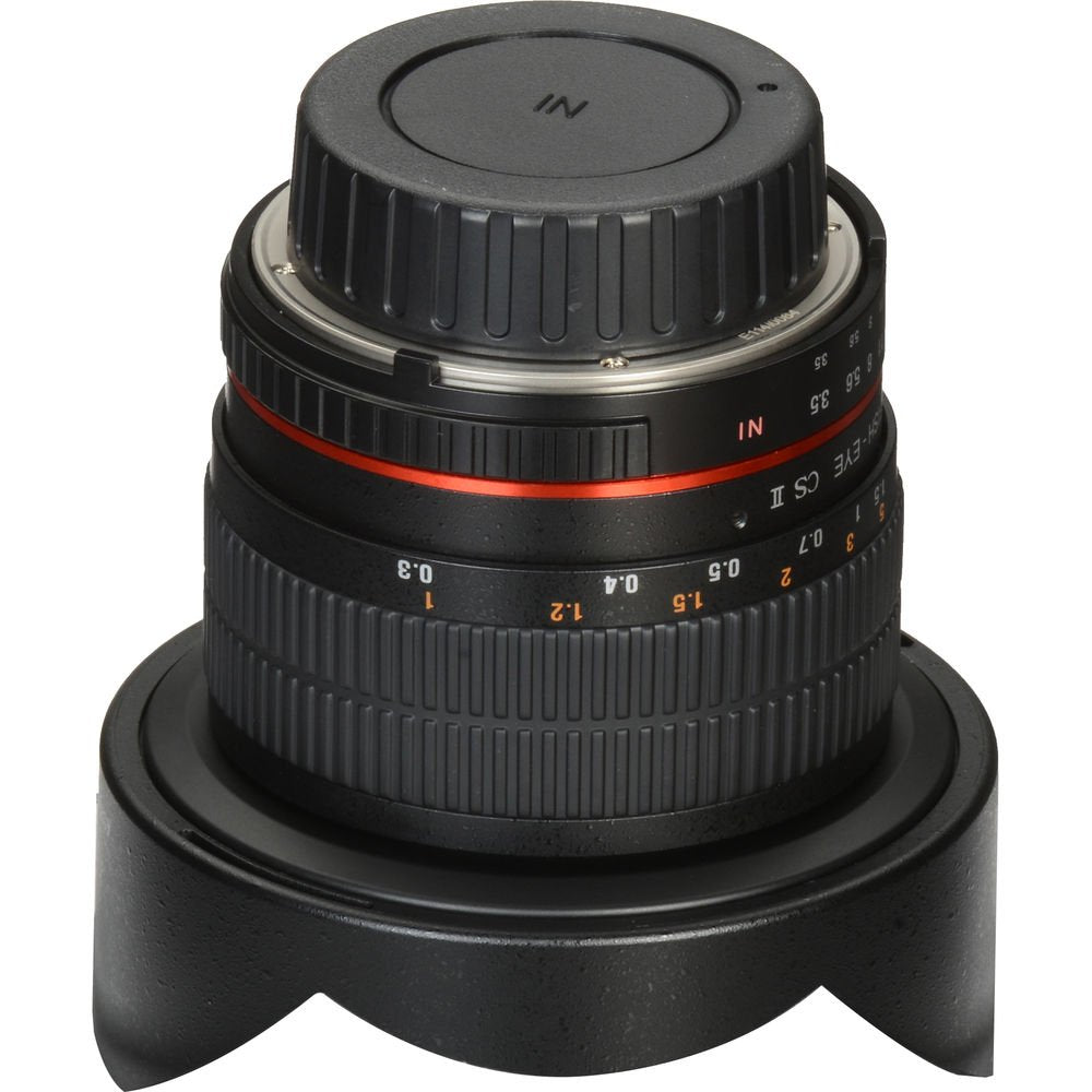 Samyang 8mm f/3.5 HD Fisheye Lens with AE Chip and Removable Hood for Nikon image 5