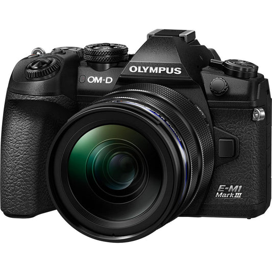 Olympus OM-D E-M1 Mark III Mirrorless Digital Camera with 12-40mm Lens image 0