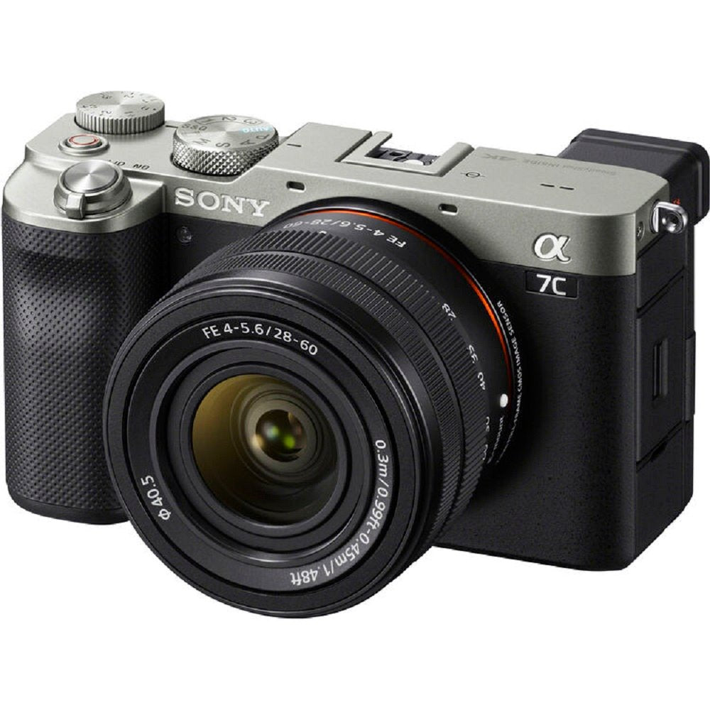 Sony Alpha a7C Mirrorless Digital Camera with 28-60mm Lens (Silver) image 2