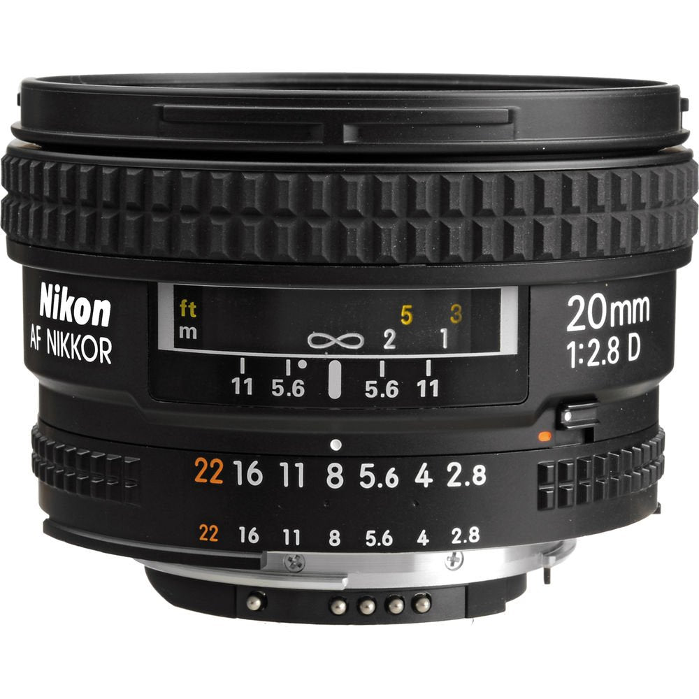Nikon AF NIKKOR 20mm f/2.8D Lens image 0