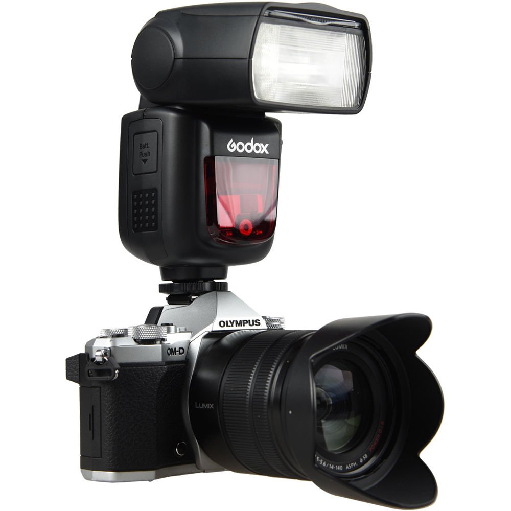 Godox VING V860IIO TTL Li-Ion Flash with X1T-O TTL Trigger Kit for Olympus/Panasonic Cameras image 7