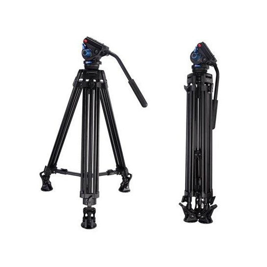 LEOFOTO VT-20 Tall Video Tripod with LF-75 image 0