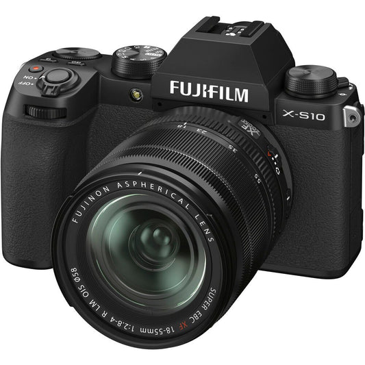FUJIFILM X-S10 Mirrorless Camera with 18-55mm Lens image 0