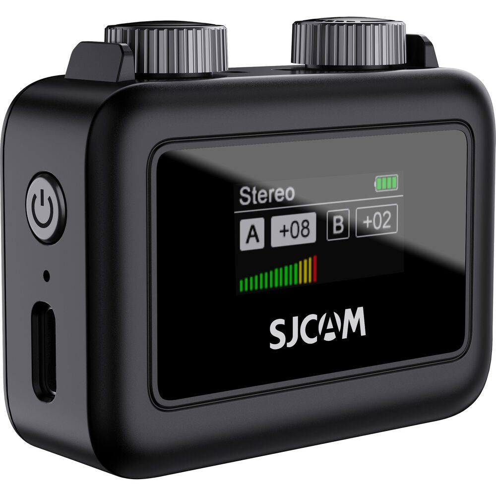 SJCAM M1 2-Person Wireless Microphone System for Cameras and Mobile Devices (2.4 GHz) image 3