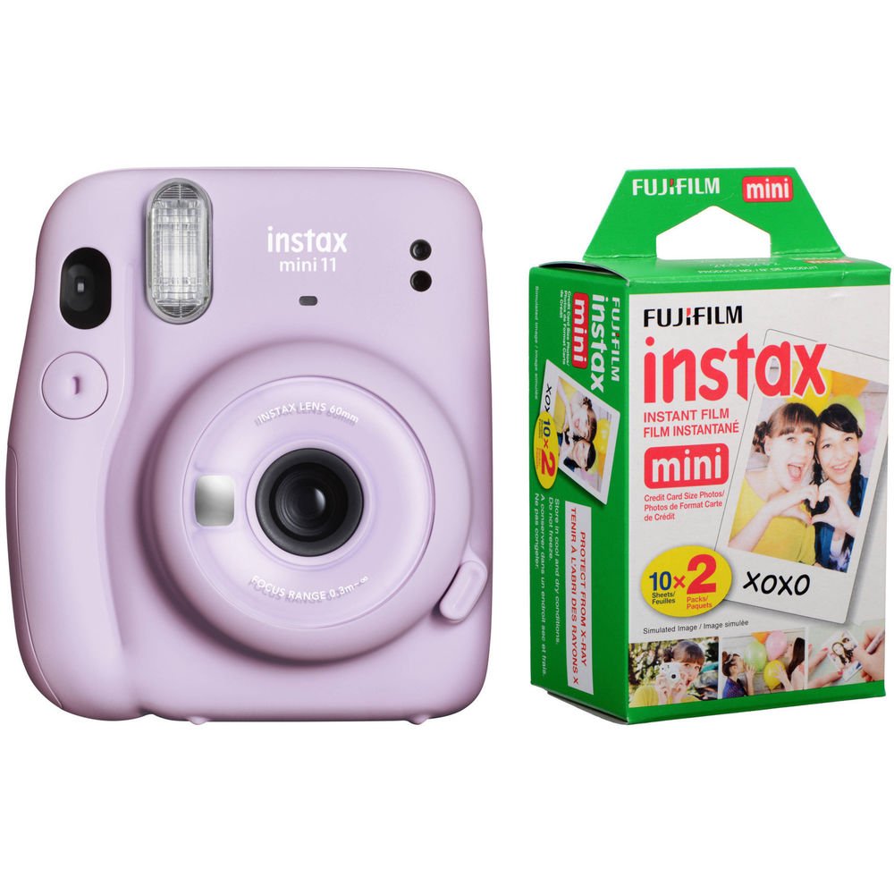 FUJIFILM INSTAX Mini 11 Instant Film Camera (20 Exposures) - PURPLE image