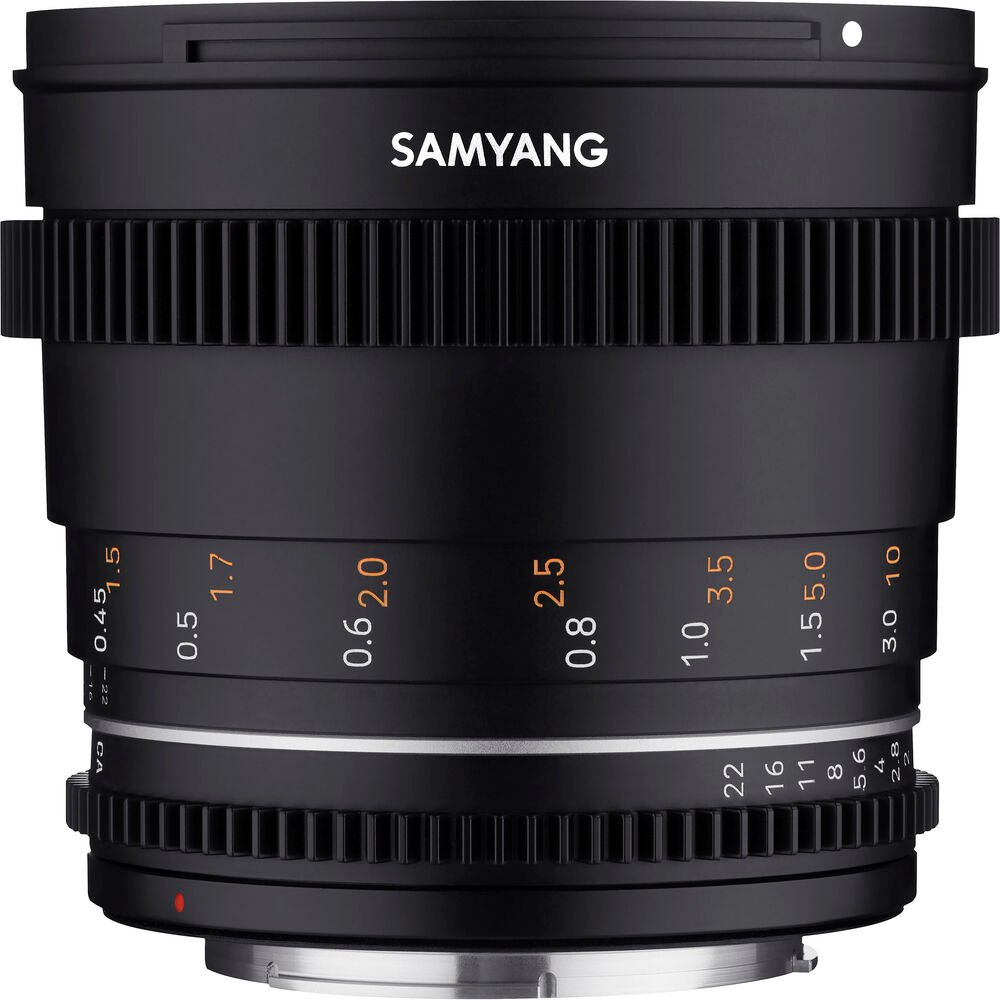 Samyang 50mm T1.5 VDSLR MK2 Cine Lens (EF Mount) image 1