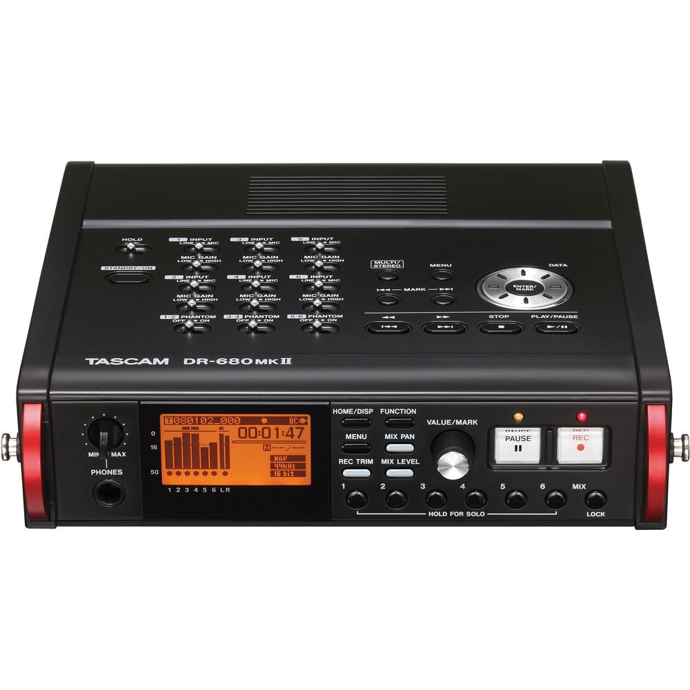 TASCAM DR-680MKII Portable Multichannel Recorder image 1