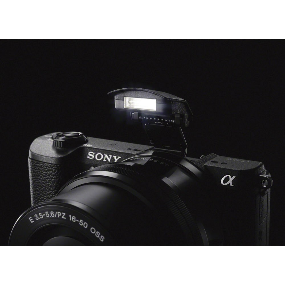 Sony Alpha a5100 Mirrorless Digital Camera with 16-50mm Lens (Black) image 4