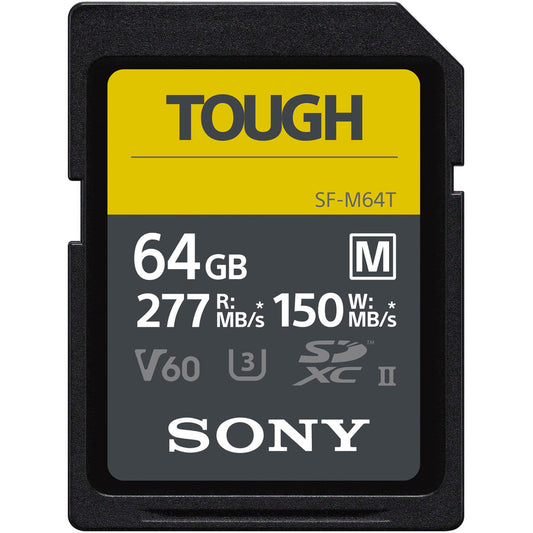 Sony 64GB SF-M Tough Series UHS-II SDXC Memory Card image 0