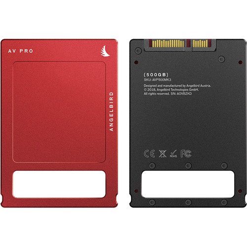 Angelbird 500GB AV PRO MK3 SATA III 2.5" Internal SSD image 2