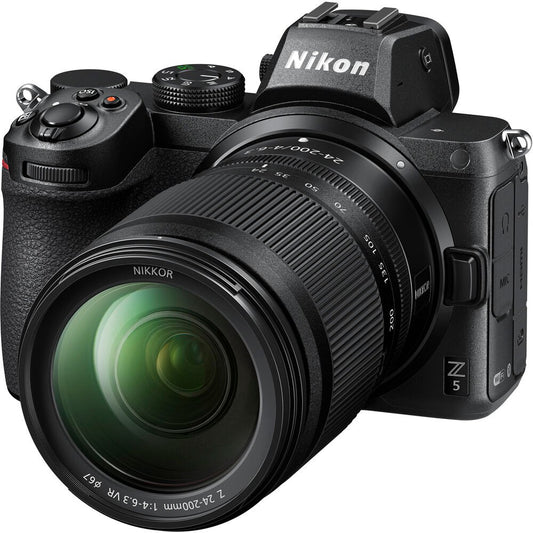 Nikon Z 5 Mirrorless Digital Camera with 24-200mm Lens image 0