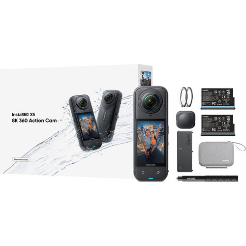 Insta360 X5 360 Action Camera Essentials Bundle image 1