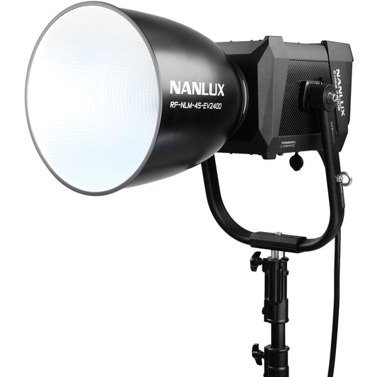 Nanlux Evoke 2400B Bi-Color LED Monolight Kit with 45° Reflector and Full System Trolly Case image 1