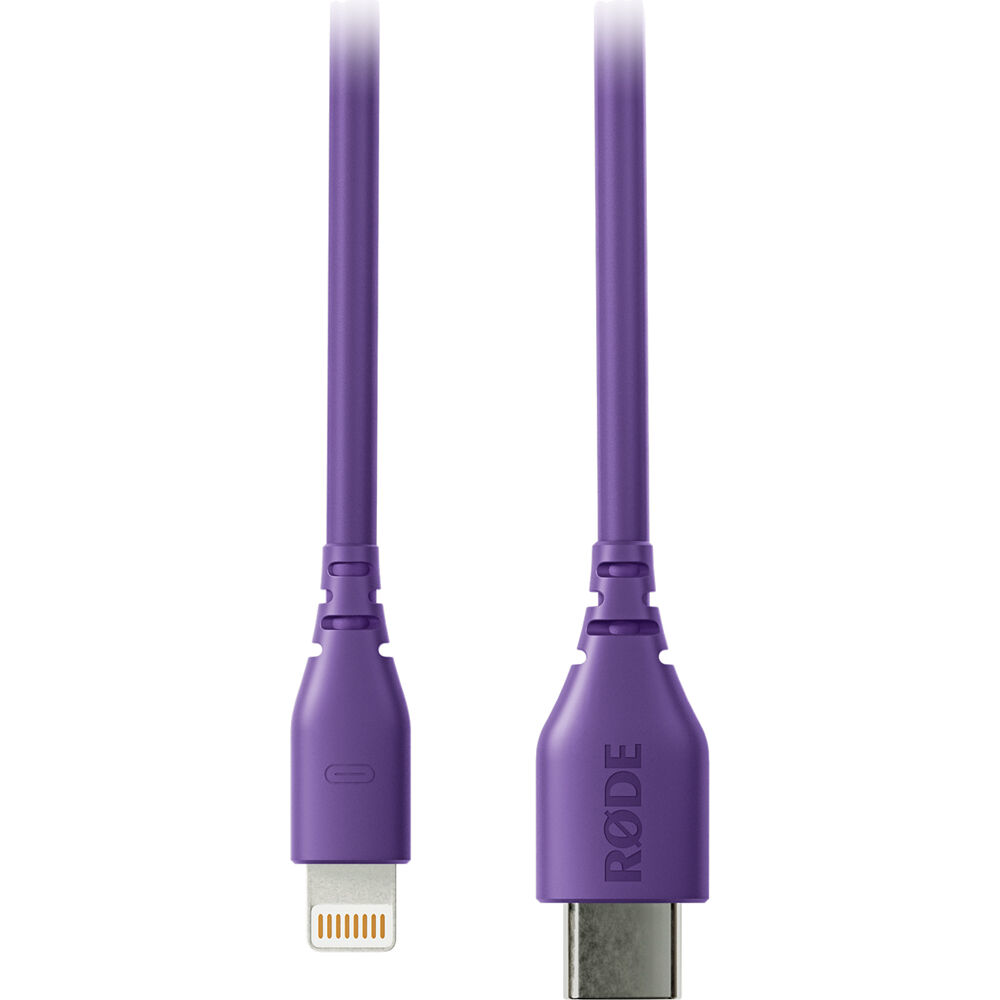 RODE SC21 Lightning to USB-C Cable - PURPLE image