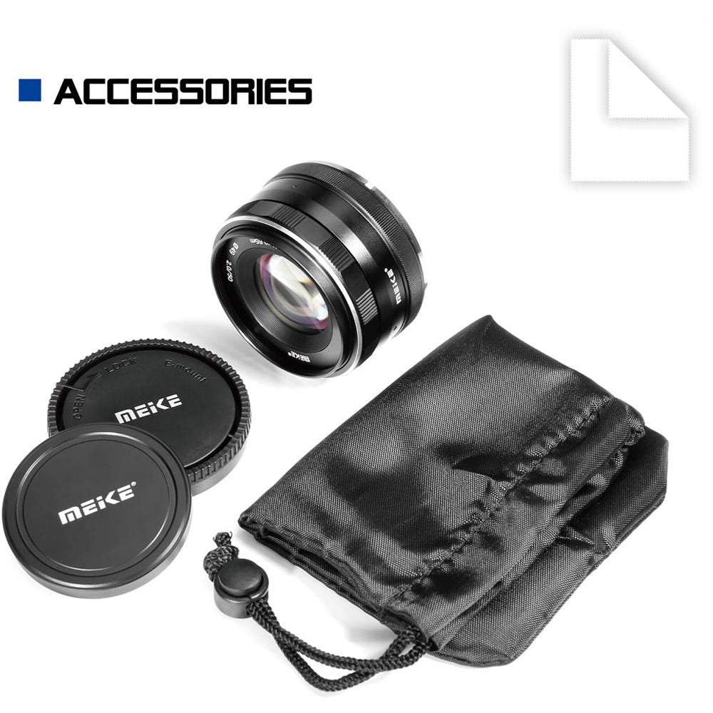 Meike MK-50mm f/2 Lens for Sony E image 4