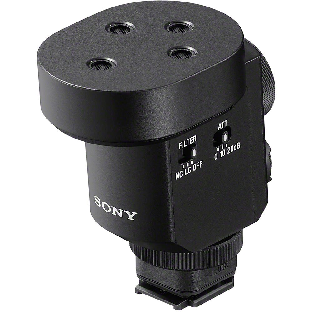 Sony ECM-M1 Compact Camera-Mount Digital Shotgun Microphone image 0
