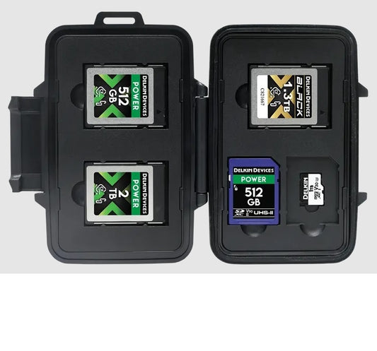 DELKIN SECURE DIGITAL TYPE B & SD CARD STORAGE TOTE image 0