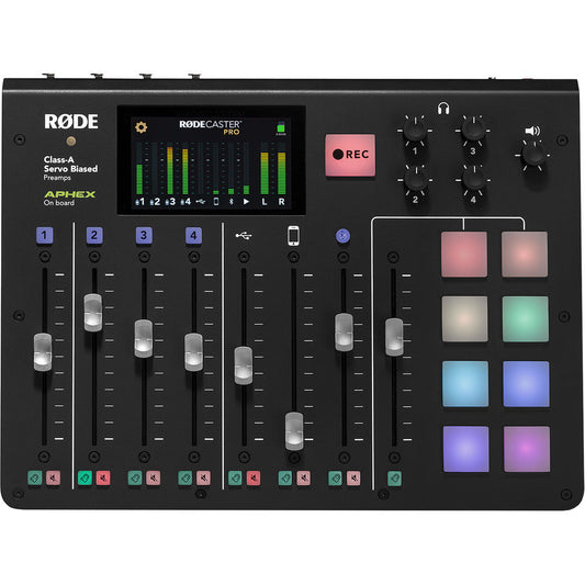 RODE RODECaster Pro Integrated Podcast Production Studio image 1