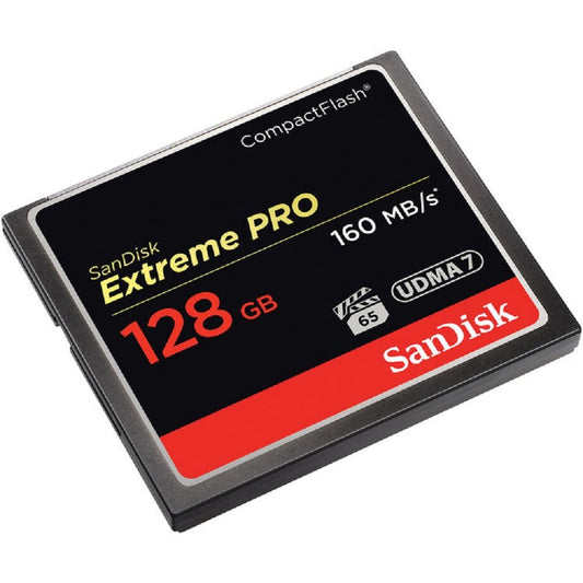 SanDisk 128GB Extreme Pro CompactFlash Memory Card (160MB/s) image 0